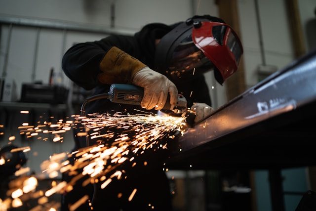 Steel fabrication work by Red Diamond Steel